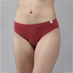 Women Pack of 3 Solid Bikini Briefs