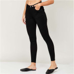 Women Solid Skinny Fit Jeans Black