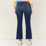 "715 Women Stonewashed Skinny Fit Bootcut Jeans "