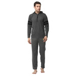 VIMAL JONNEY Cotton Blend Track Suit For Men With Hodded Full Sleeve T-Shirt and Track Pant