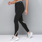 Women Black Solid Tights