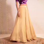 Gajra Gang by Nykaa Fashion Pataka Gold Skirt