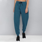Women Green Regular Fit Track Track Pant