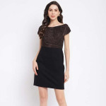 "Women Textured Bodycon Dress "