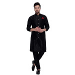 ONNIX MEN'S SHERWANI KURTA CHURIDAR SET