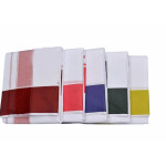 "Plain White Cotton Vesti, Size: Free Size "