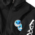 ComicSense.xyz Unisex Adult Polycotton One Piece Anime Ace Hooded Neck Hoodie
