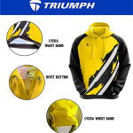 Triumph Men's Polyester Customized Winter Thermal Hooded Hoodie Sweatshirt