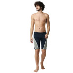 Navy Blue Printed Jammers Bottomwear