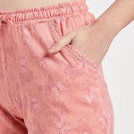 Jockey Womens 2 Pocket Floral Printed Shorts