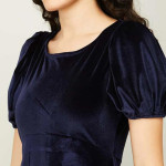 "Women Solid A-line Dress "
