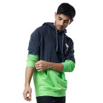 The Souled Store| Official Peanuts: Snoopy Print Mens and Boys Hoodies|Full Sleeve|Regular fit Graphic Printed |100% Cotton Navy Blue and Mint Green C