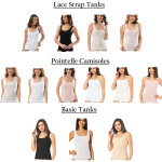 VAVONNE Camisole for Women, All Cotton, Airy Soft Comfy Tank Tops Cami Undershirt